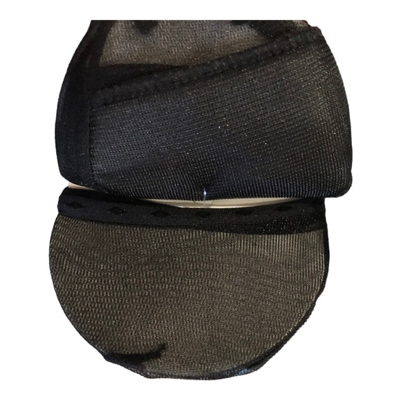 4 pairs - Peds ladies black cushioned foot pad toe covers new‎ - Picture 7 of 9